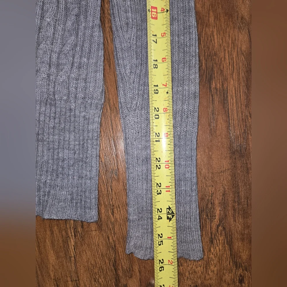 The Limited Gray V-Neck Casual Knit Sweater - Picture 4 of 7